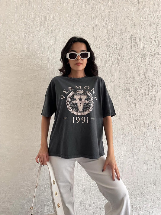 T-Shirt Oversized  "Vermont 1991"